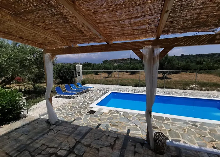 ヴィラ Kefalonia Olive House Private Pool Xi Beach